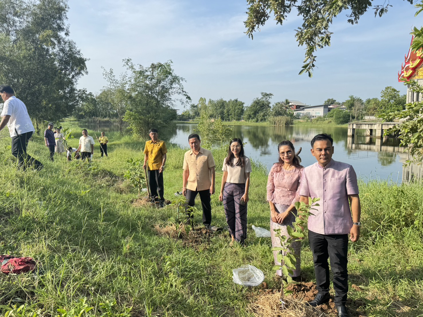 พช.โคกโพธิ์ไชย จัดกิจกรรมวันรักต้นไม้ประจำปีของชาติ พ.ศ. 2568