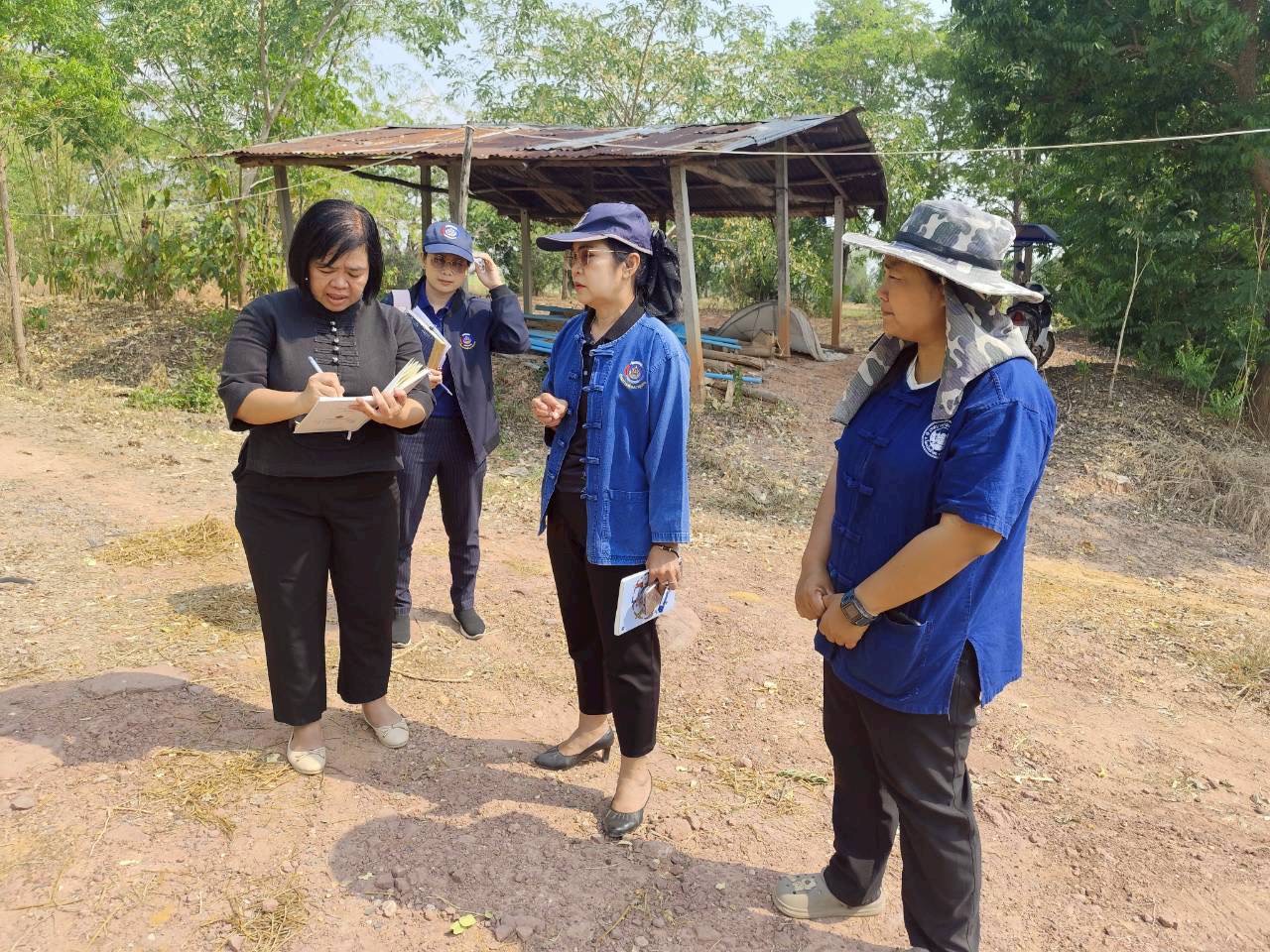 พช.โคกโพธิ์ไชย  : ร่วมลงพื้นที่ติดตามงาน OTOP และงานโคก หนอง นา ตามโครงการพัฒนาชุมชนใสสะอาด ประจำปี พ.ศ. 2569 และโครงการ “Work Smart Team Smart khonKaen Plus ”