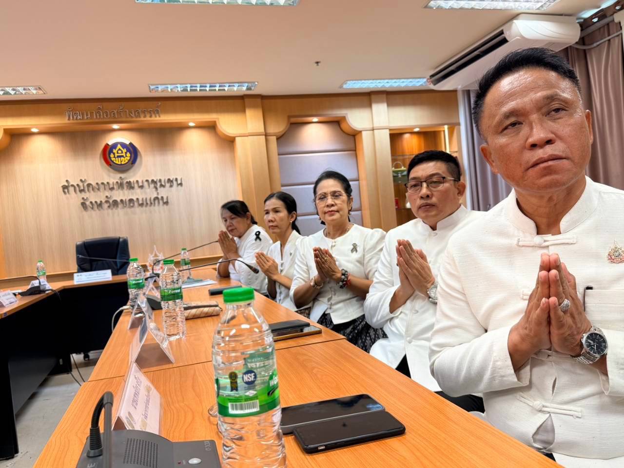 พช.โคกโพธิ์ไชย : เข้าร่วมกิจกรรมพิธีเจริญพระพุทธมนต์ เจริญจิตตภาวนา และจัดทำ Big Cleaning Day ถวายเป็นพระราชกุศล ประจำปี 2569