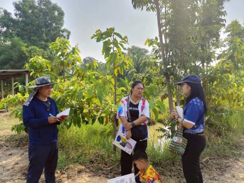 พช. โคกโพธิ์ไชย : ลงพื้นที่ติดตามและสนับสนุนการยกระดับแปลง “โคก หนอง นา”จากระดับ C สู่ระดับ A